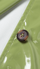 Single-breasted leather jacket styleofcb 