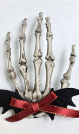 Skull hand bone hair clip styleofcb 