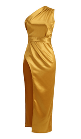 Slanted shoulder dress styleofcb 