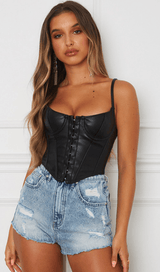 Slim-fit U-neck vest styleofcb 