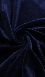 Square neck gold velvet dress styleofcb 