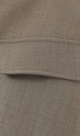 Stitching contrast color suit