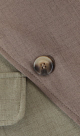 Stitching contrast color suit