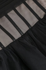 STRAPLESS CORSET TOP TULLE DRESS PAULA GOWN Dresses Oh CICI 