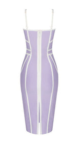 Striped knitted dress styleofcb 