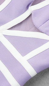 Striped knitted dress styleofcb 