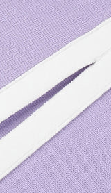 Striped knitted dress styleofcb 