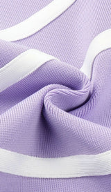 Striped knitted dress styleofcb 