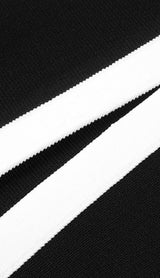 Striped knitted dress styleofcb 