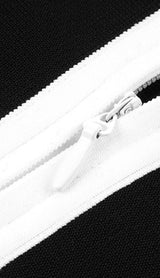 Striped knitted dress styleofcb 