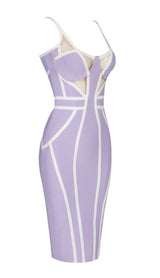 Striped knitted dress styleofcb 