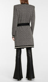 LONG SLEEVES PATTERN COAT styleofcb 