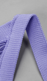 TASSEL MINI DRESSIN PURPLE Dresses styleofcb 