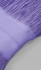 TASSEL MINI DRESSIN PURPLE Dresses styleofcb 