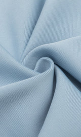 TASSEL BANDAGE MIDI DRESS IN LIGHT BLUE DRESS STYLE OF CB 