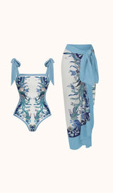 Tabitha Printed Swimwear Two Piece Set Swimwear styleofcb 