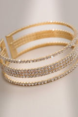 GOLD LAYERED DIAMANTE BRACELET JEWELLERY styleofcb 