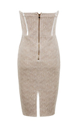 WHIRE LACE CROSET DRESS styleofcb 