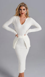 WHITE KNIT SET styleofcb 