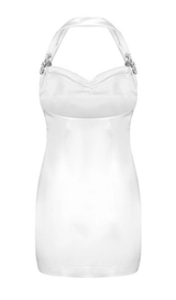 WHITE STAIN DIAMOND DRESS styleofcb 