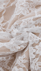 WHITE YARN KNITTED MINI DRESS Dresses styleofcb 