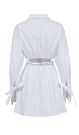 Waist cut-out shirt dress styleofcb 