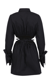 Waist cut-out shirt dress styleofcb 