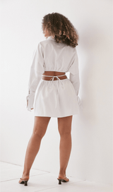 Waist cut-out shirt dress styleofcb 