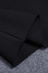 WHITE BOWS HIGH SLIT BANDAGE DRESS Bandage Dresses styleofcb 