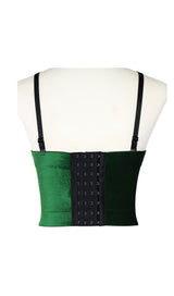 XMAS - STITCHING COLOUR VELVET CORSET styleofcb 