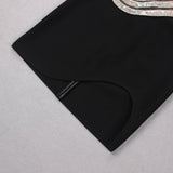 WAVE ONE-SHOULDER MINI DRESS styleofcb 