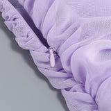 SPLIT MAXI DRESS IN LAVENDER styleofcb 