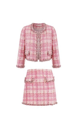PINK WOOLEN SUIT SET Dresses styleofcb 