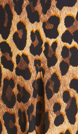 LEOPARD OUT STRAPPY MINI DRESS DRESS STYLE OF CB 