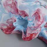 FLORAL CORSET MINI DRESS IN BLUE DRESS STYLE OF CB 