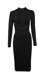 BLACK BANDAGE BASE DRESS styleofcb 
