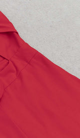 HALTER SLEEVELESS JUMPSUIT IN RED DRESS STYLE OF CB 