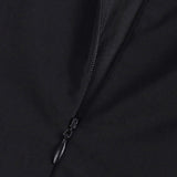 PARTHEA WAIST CUT OUT RHINESTONE A-LINE DRESS styleofcb 