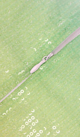 STRAPLESS SEQUIN OMBRE MAXI DRESS IN MULTI-COLOR DRESS styleofcb 