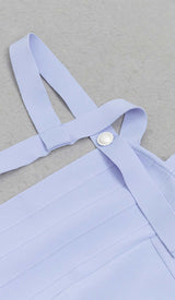 STRAPPY BANDAGE MINI DRESS IN BLUE styleofcb 